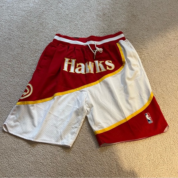 Just Don Shorts Just Don Atlanta Hawks Basketball Shorts Poshmark